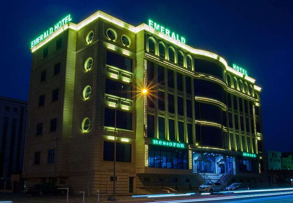Emerald Hotel Bakú Exterior foto